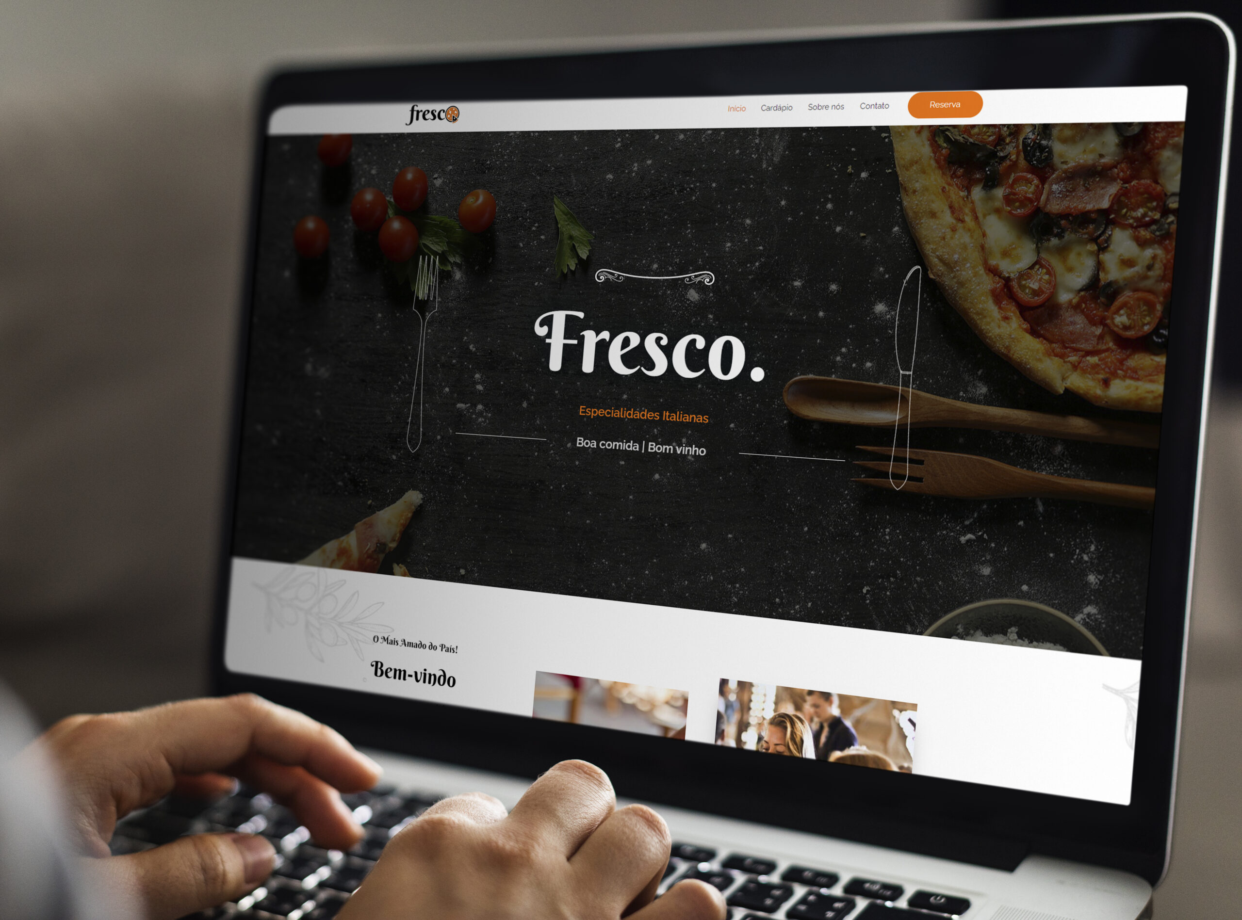 site de pizzaria